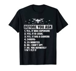 Drohne FPV Copter Pilot für Kinder Jungen Herren T-Shirt von Drone FPV Quadcopter Pilot