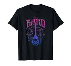 Dungeons & Dragons The Bard Neon Musical Emblem Logo T-Shirt von Dungeons & Dragons