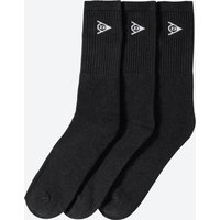 Dunlop Tennis-Socken in verschiedenen Farbvarianten, 3er-Pack von Dunlop