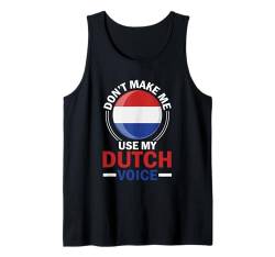 Niederlande Flagge Tank Top von Dutch Gifts for Boys Women Men