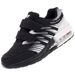 Damen Herren Sportschuhe mit Klettverschluss leichte Turnschuhe Sneaker Dämpfung Laufschuhe Freizeitschuhe Straßenlaufschuhe 82835 von Dvina