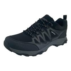 Dvina Herren Trekkingschuhe Outdoor Übergröße Sneaker Freizeitschuhe Wanderschuh 8000 Schwarz EUR 48 von Dvina