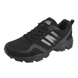 Dvina Sportliche Herren Sneaker in Übergröße - Laufschuhe, Turnschuhe und Freizeitschuhe - Perfekt für Outdoor-Aktivitäten und als Runners geeignet - Schnürschuhe UG2053 von Dvina