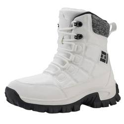 Dwevkeful snowboard boots, Winterboots Damen Rutschfeste Winterboots Winterschuhe Winddicht Leicht Gefütterte Schlupfstiefel Schneestiefel Warm Wildleder Winterstiefel Stiefel von Dwevkeful