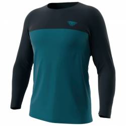 Dynafit - Traverse S-Tech Longsleeve - Funktionsshirt Gr M/L blau von Dynafit