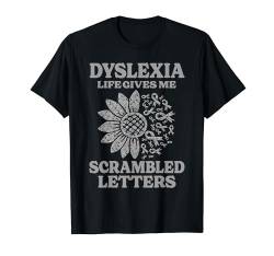 Legasthenie T-Shirt von Dyslexia Awareness Month