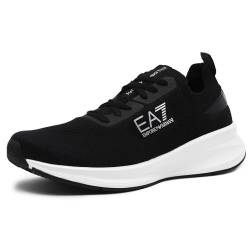 EA7 - Sneakers Con Lacci N763 Black+silver art.X8X149 N763 BLACK+SILVER 42½ von EA7