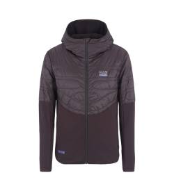 EA7 für Herren. 6DPM72_PJREZ Hoodie Dynamic Athlete aus technischem Gewebe Furor7 braun (M), Lässig, Sportlich, Multisport, Polyamid von EA7