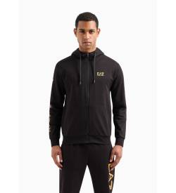 EA7 für Herren. 8NPM13_PJ05Z Regen Logo Serie Jacke (XL), Lässig, Sportlich, Baumwolle, Multisport von EA7