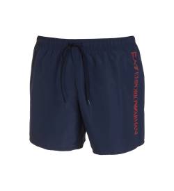 EA7 für Herren. 902035_CC720 Sports Extended Logo Navy Boxershorts (48), Strandbekleidung, Polyester, Marine von EA7