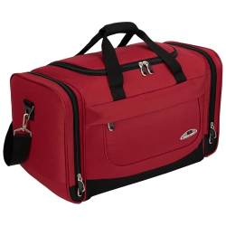 Sporttasche, Reisetasche und Fitnesstasche für Damen und Herren- Tainingstasche, Gym Bag (RED) von EAAKIE