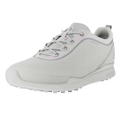 ECCO Biom Hybrid Bny Damen Golfschuh, wasserdicht, Weiss/opulenter Garten, 37/37.5 EU von ECCO