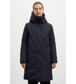 ECOALF für Damen. GAJKMAKAL0255WW23-319 Makalu Mantel schwarz (S), Lässig, Langarm, Recyceltes Polyester, Nachhaltig von ECOALF