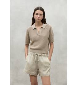 ECOALF für Damen. MCWGAKNADELF0650S24-008 Oleander Pullover beige (XS), Lässig, Kurzarm, Bio-Baumwolle, Nachhaltig von ECOALF