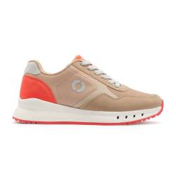 ECOALF für Damen. SHSNCERVI0492WW23-921 CERVINO SHOES beige, orange (37), Wohnung, Schnürsenkel, Lässig, Nachhaltig, Recyceltes Polyester von ECOALF