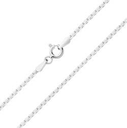 EDS Jewels Exklusiv 925 Sterling Silber Damen - Kobra Kette - 51cm TRS30345L20 von EDS Jewels