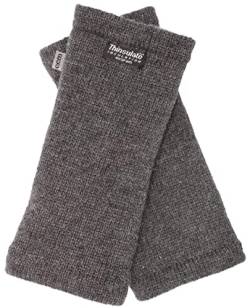 EEM Damen Strickhandschuhe Pulswärmer, weiche Wolle, Thinsulate Thermofutter, praktisches Daumenloch, anthrazit onesize von EEM Fashion