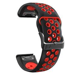 EKINS Armband für Garmin Fenix 5/5X Plus 6/6X Pro Armband/Fenix 7X 7 Smartwatch-Armband, 22 mm, 26 mm, schnelles EasyFit-Silikonband, 26mm Enduro, Achat von EKINS