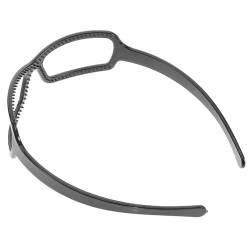 ELEOUTI Augenrahmen Stirnband Quadratisches Haar Accessoire Sonnenbrillen Rahmen Stirnband Zähne Stirnband Lockiges Dickes Haar Stirnband Sonnenbrillen Haarband Stirnband Das Wie von ELEOUTI