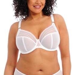 Elomi Damen Matilda Underwire Bra with J-Hook Plunge-BH, Weiss/opulenter Garten, 95G von ELOMI