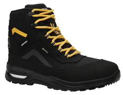 ELTEN Sicherheitsschuhe Timothy GTX black Mid ESD O2, wasserdichter Freizeitschuh für Damen und Herren, leicht, sportlich Uni44 von ELTEN