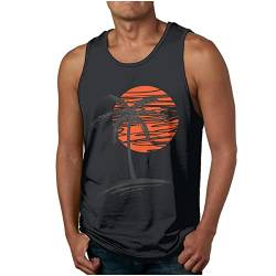 Tank Top Herren Sommer Ärmelloses Muskelshirts Casual Sport Tshirt Baumwolle Leicht Unterhemd Shirt Fitness Trägershirts Tee Tops Hawaii Tanktop Oberteile Laufshirt Angebote des Tages heute von EMATOP