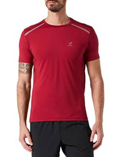 energetics Herren Aino T-Shirts, Red Dark, XL von ENERGETICS