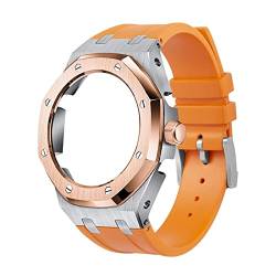 EPANO Weiches Silikonband und Metallgehäuse für GA2100-1A1 Mod Nachrüstsatz, Einheitsgröße, Achat von EPANO