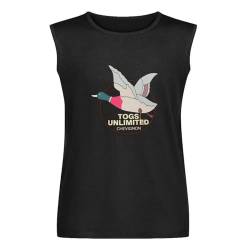 Togs Unlimited Chevignon Duck Sleeveless T-Shirt Black Mens Vests Top Tank Tee XL von ERDANGJIA