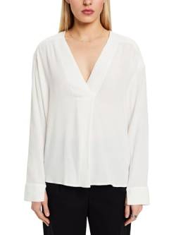 ESPRIT Damen 994EE1F304 Bluse, 110/OFF White, XXL von ESPRIT