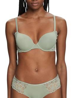 ESPRIT Damen Big Flower Lace Rcs Sexy Pad T-Shirt BH, Dusty Green, 70 / 70B EU von ESPRIT