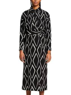 ESPRIT Damen 014EE1E316 Kleid, 002/BLACK 2, 40 von ESPRIT