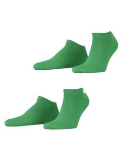ESPRIT Herren Basic Uni 2-Pack M SN Baumwolle kurz einfarbig 2 Paar Sneakersocken, Grün (Apple 7200), 47-50 (2er Pack) von ESPRIT