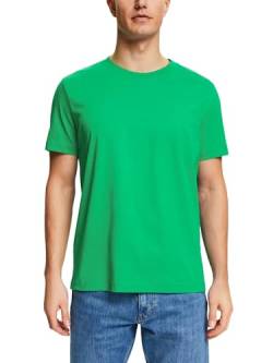 ESPRIT Herren Rundhals Basic T-Shirt, 310/Green, L von ESPRIT