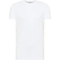 Shirt in weiß unifarben von ETERNA Mode GmbH