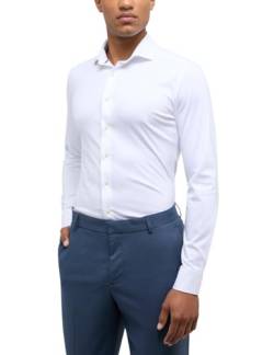 ETERNA Herren Jersey Shirt Slim FIT 1/1 weiß 42_H_1/1 von ETERNA