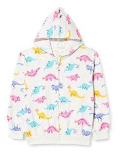 EULLA Mädchen Hooded Sweatshirt, Dinosaurier, 1-2 Jahre von EULLA