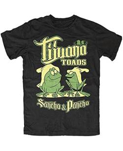 Tijuana Toads T Shirt Mens Summer Fashion Tee Shirt, Schwarz Kult,Frsche,Frog,Fun,Sancho,Pancho,Oldschool,TV Black 3XL von EWRdutAEAE