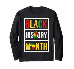 I Am Black History Month Melanin Herren Damen Kinder Jungen & Mädchen Langarmshirt von Ebony Fuller Shopp