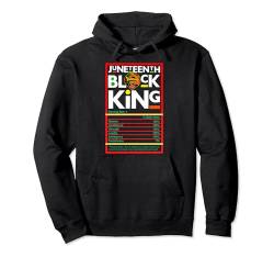 Juneteenth Black King Melanin Dad Vatertag für Männer und Vater, Spaß Pullover Hoodie von Ebony Fuller Shopp