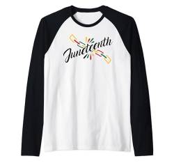 Juneteenth Celebrate Freedom 19. Juni Black History 1865 Raglan von Ebony Fuller Shopp