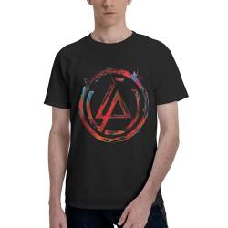 Lin-kin Rock *Park - Chester Sänger Benning*ton T-Shirts T-Shirt Klassisch Herrenmode Bedrucktes T-Shirt Kurzarm Casual Print T-Shirt für Fans Geschenk, Linkin Park -5, XXXXX-Large von Egenedcemre