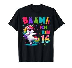 16 Geburtstag Junge Mädchen Party Outfit Einhorn Geschenke T-Shirt von Einhorn Geschenke Zum Geburtstag