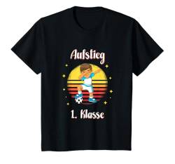 Kinder Aufstieg 1. Klasse für Schulkind 2020 zur Einschulung jungs T-Shirt von Einschulung Geschenk für Schulanfänger 2020