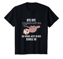 Kinder Bye Bye Kindergarten ich häng jetzt in der Schule ab! T-Shirt von Einschulung Schulanfang 2023 ! Schulkind Outfit.