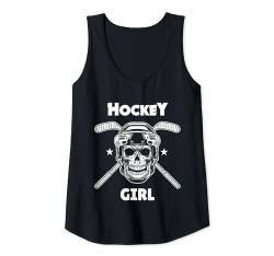 Damen Eishockey Outfit für Sport Trainer Fans Eishockey Spieler Tank Top von Eishockeyspieler Trikot Bekleidung Männer Jungen