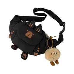 Brusttasche mit verstellbarem Riemen für Mädchen, Handytasche, japanischer Stil, Crossbody-Tasche, Tragetasche, Rucksack, Cartoon-Brusttasche von Eladcncmc