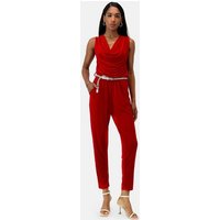 Elara Jumpsuit Elara Damen Jumpsuit mit Gürtel mit Gürtel (1-tlg) von Elara