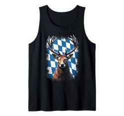 Elch Lausbua Lausbub Tracht Trachtenshirt bayrisch Tank Top von Elch Lausbua Oktoberfest Shop