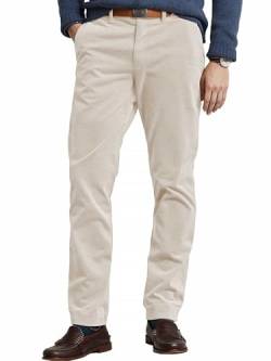 Elegancity Cord Hose Herren Aprikose Chinohose Regular Fit Business Anzughose Einfarbig Mit Bundgummi S von Elegancity